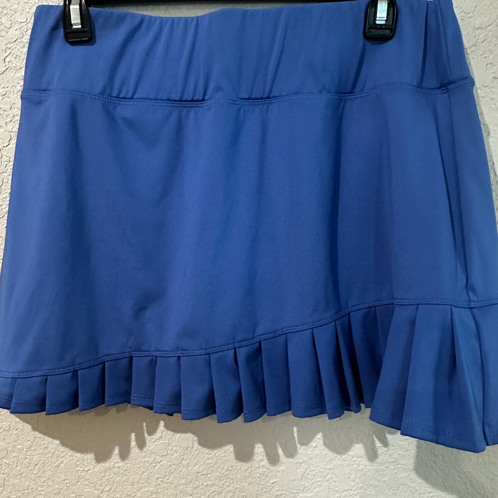 Sigrid Olsen Vibrant Blue Circle Skort/ Great for Golf